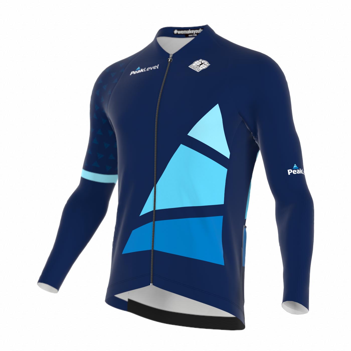 Thermisch fietsshirt lange mouw heren