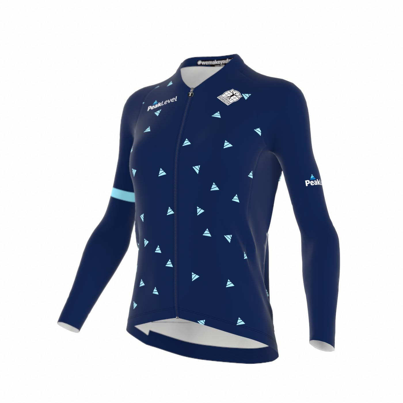 Thermisch fietsshirt lange mouw dames