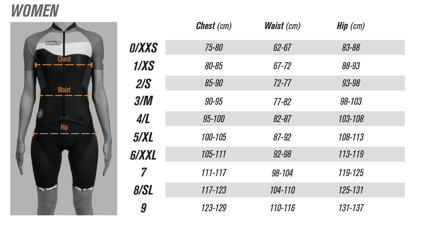 Pakket fietskledij dames: fietsshirt + short zonder bretellen
