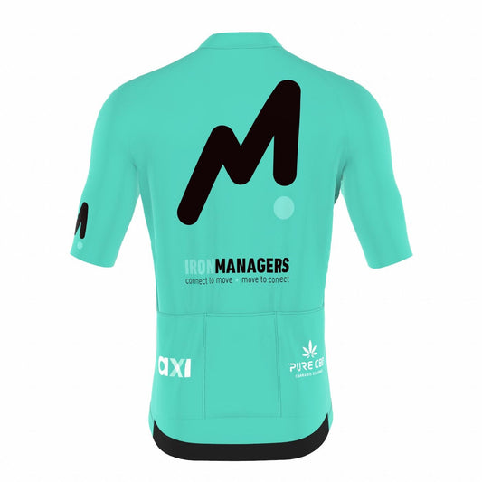DAMES kledij Ironmanagers: fietsshirt + short + loopshirt