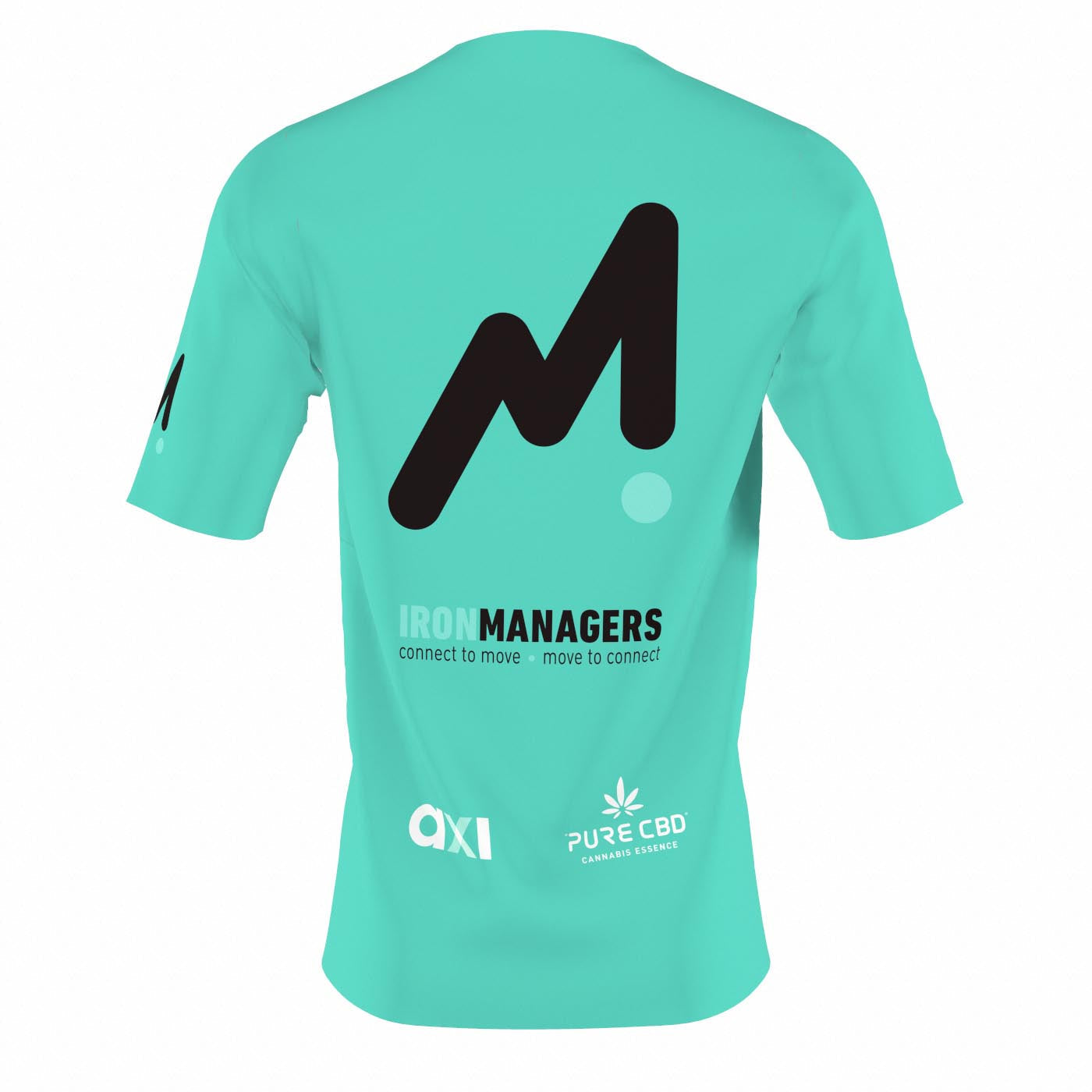 DAMES kledij Ironmanagers: fietsshirt + short + loopshirt