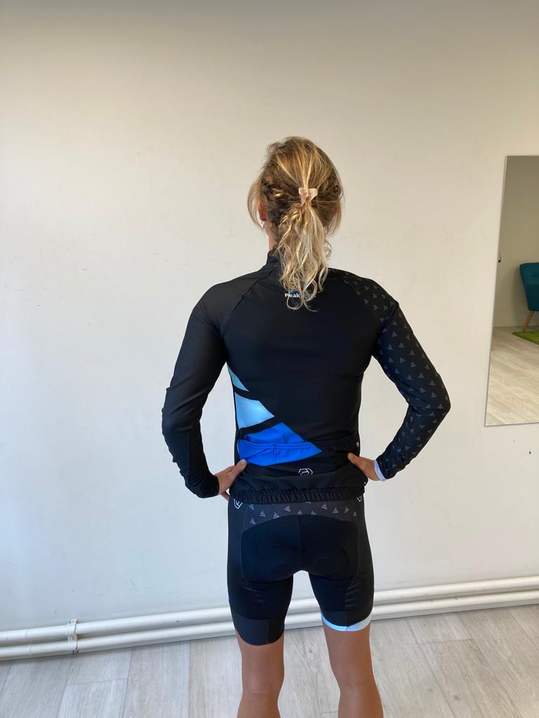 Fietsshirt lange mouw dames